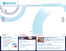 Tablet Screenshot of epitomy.com